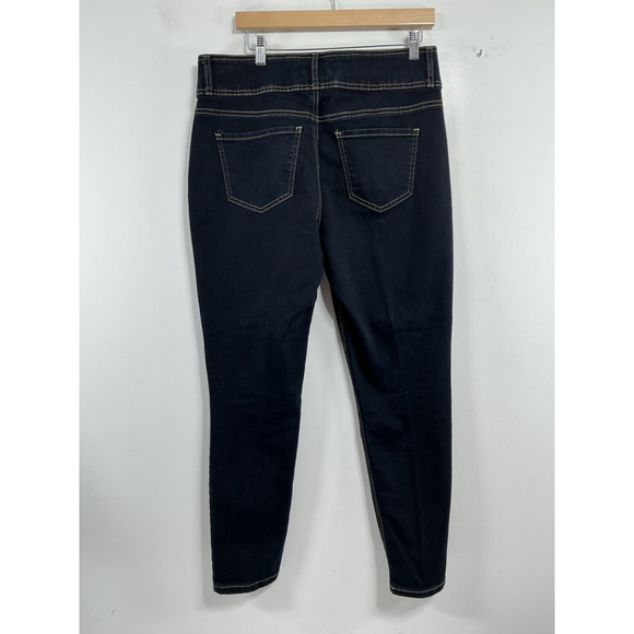 Womans Excellent Condition Copper Flash Dark Blue Jeans 12 0127/B-3 - Picture 2 of 8